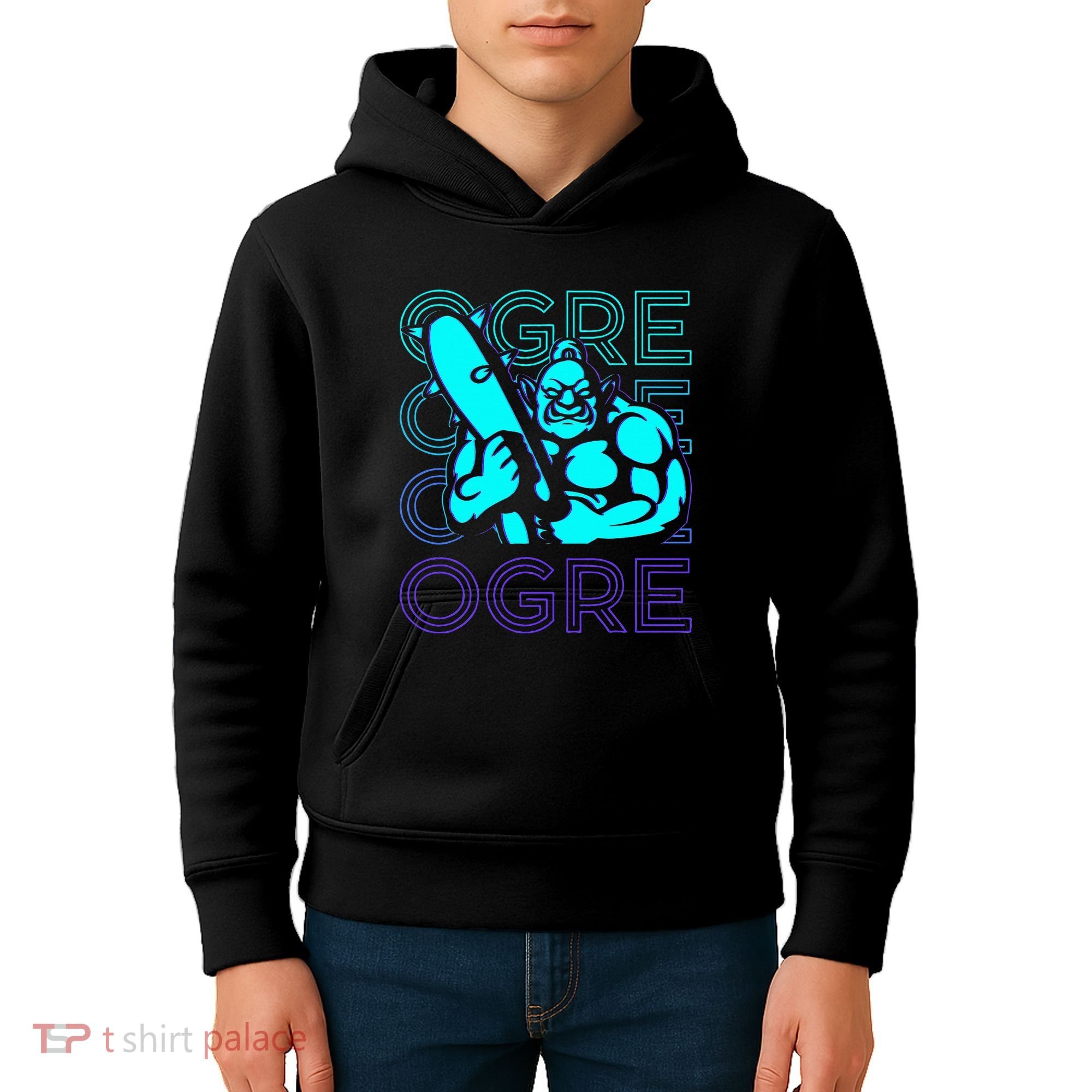 Ogre Retro Kids Hoodie