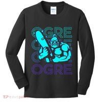 Ogre Retro Kids Long Sleeve Shirt thumb 0