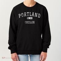 Oregon Retro Portland Home State Mountains Women's Sweatshirt thumb 0