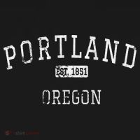 Oregon Retro Portland Home State Mountains Polo thumb 3