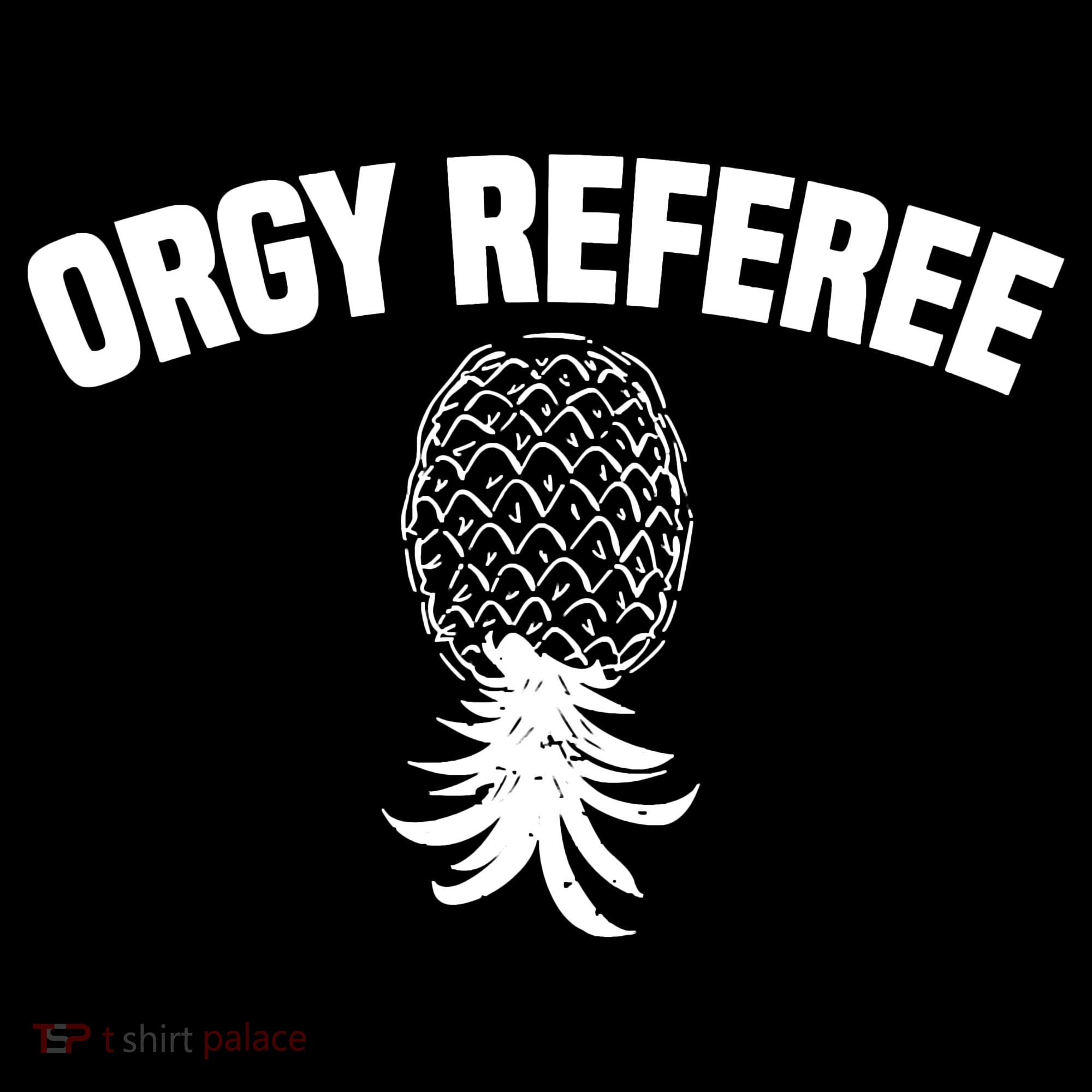 Orgy Referee Pineapple Upside Down Hoodie