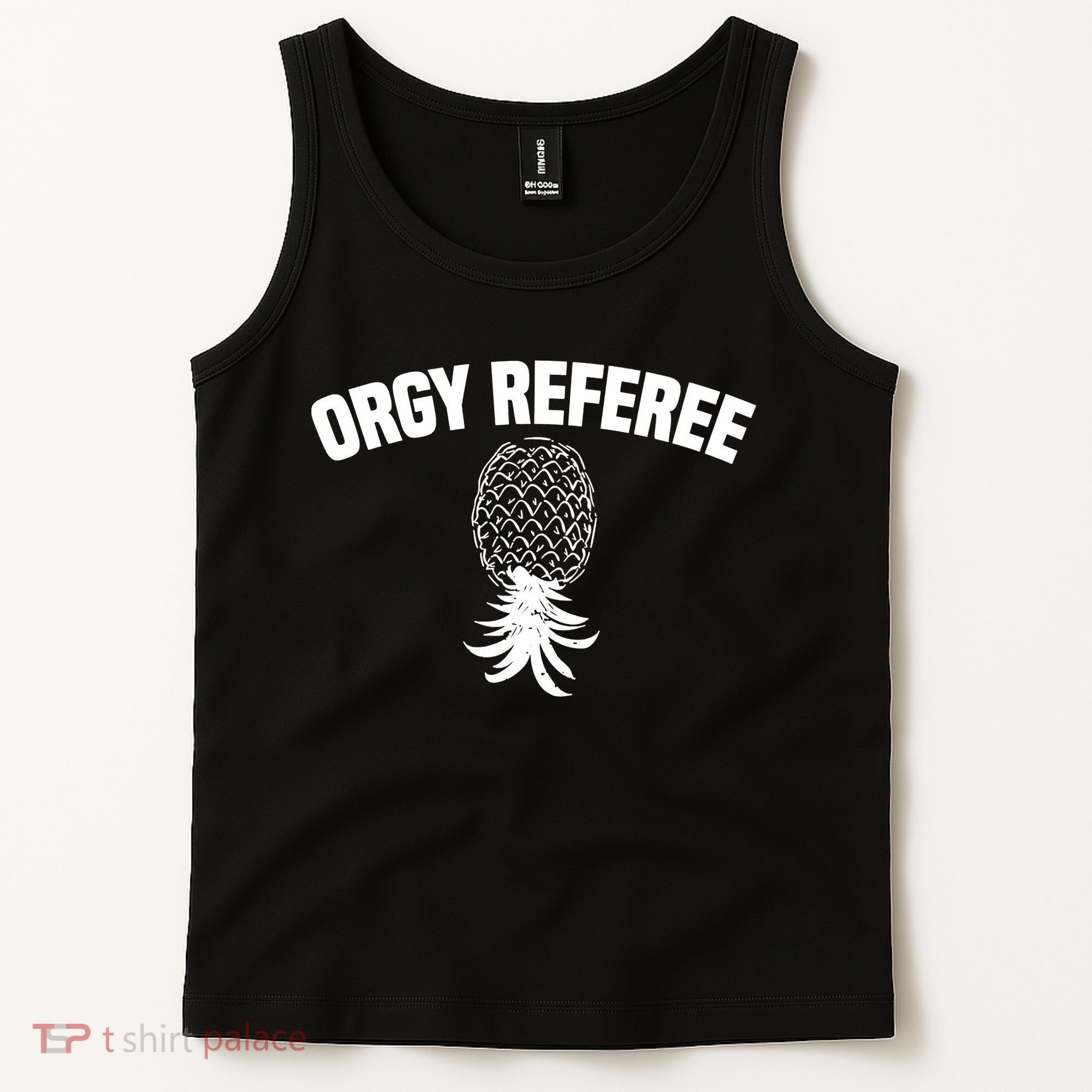 Orgy Referee Pineapple Upside Down Tank Top