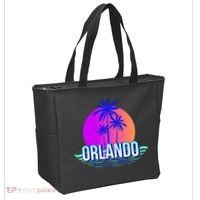 Orlando Retro Palm Trees Sunshine State Tote Bag thumb 2