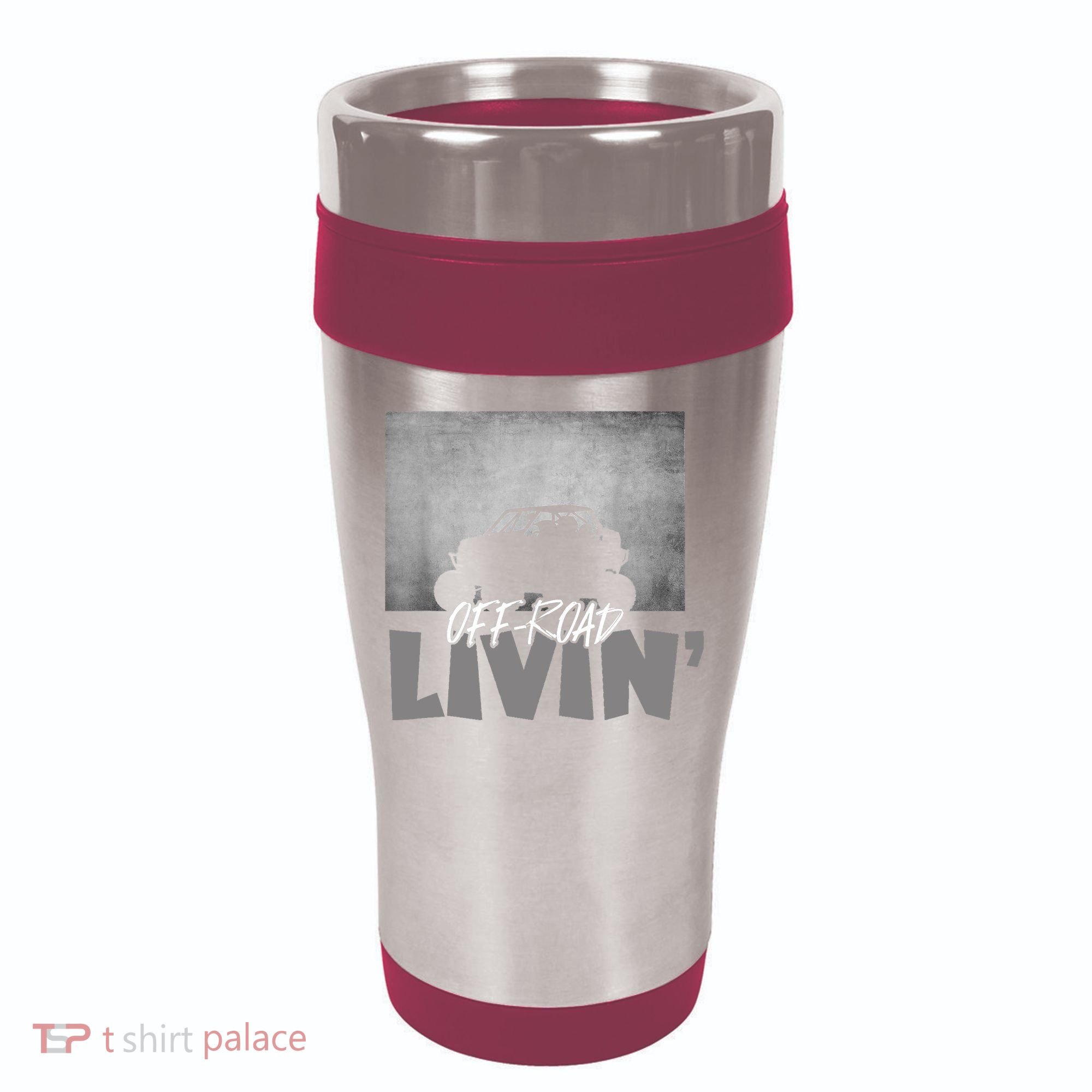 Off Road Quad ATV - Off Road Quad ATV 16oz Travel Tumbler
