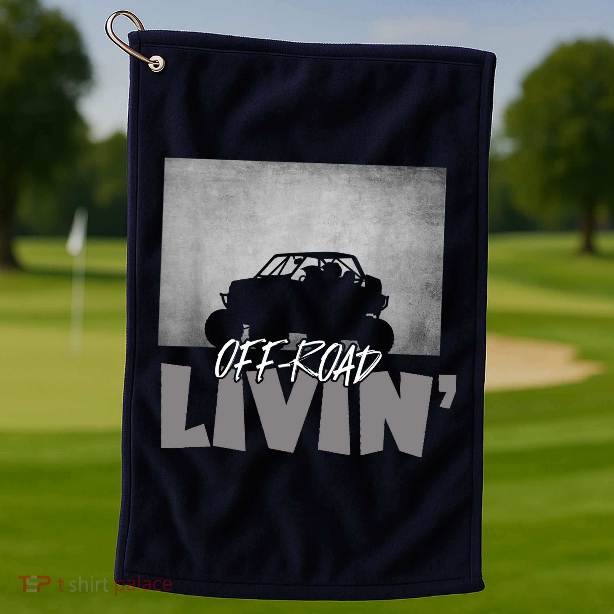 Off Road Quad ATV - Off Road Quad ATV Golf Towel