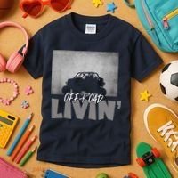 Off Road Quad ATV - Off Road Quad ATV Kids T-Shirt thumb 3