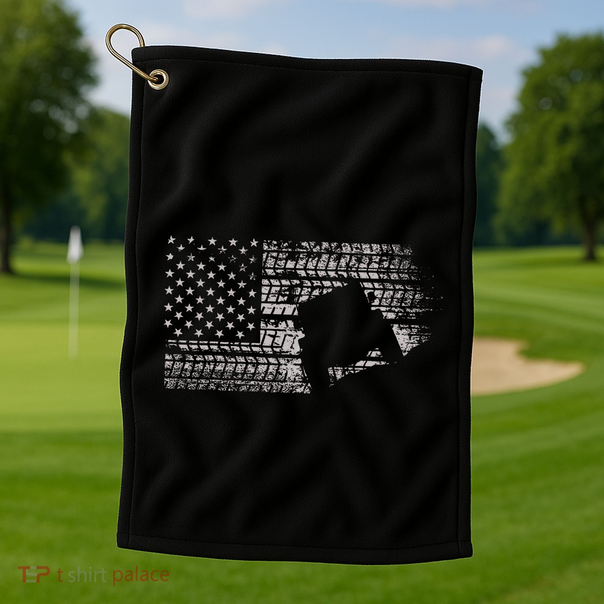 Off Roading Quad Atv Apparel Off Road Quad Atv Golf Towel