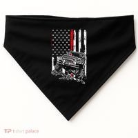 Off Roading Quad Atv Apparel Off Road Quad Atv USA-Made Doggie Bandana thumb 0