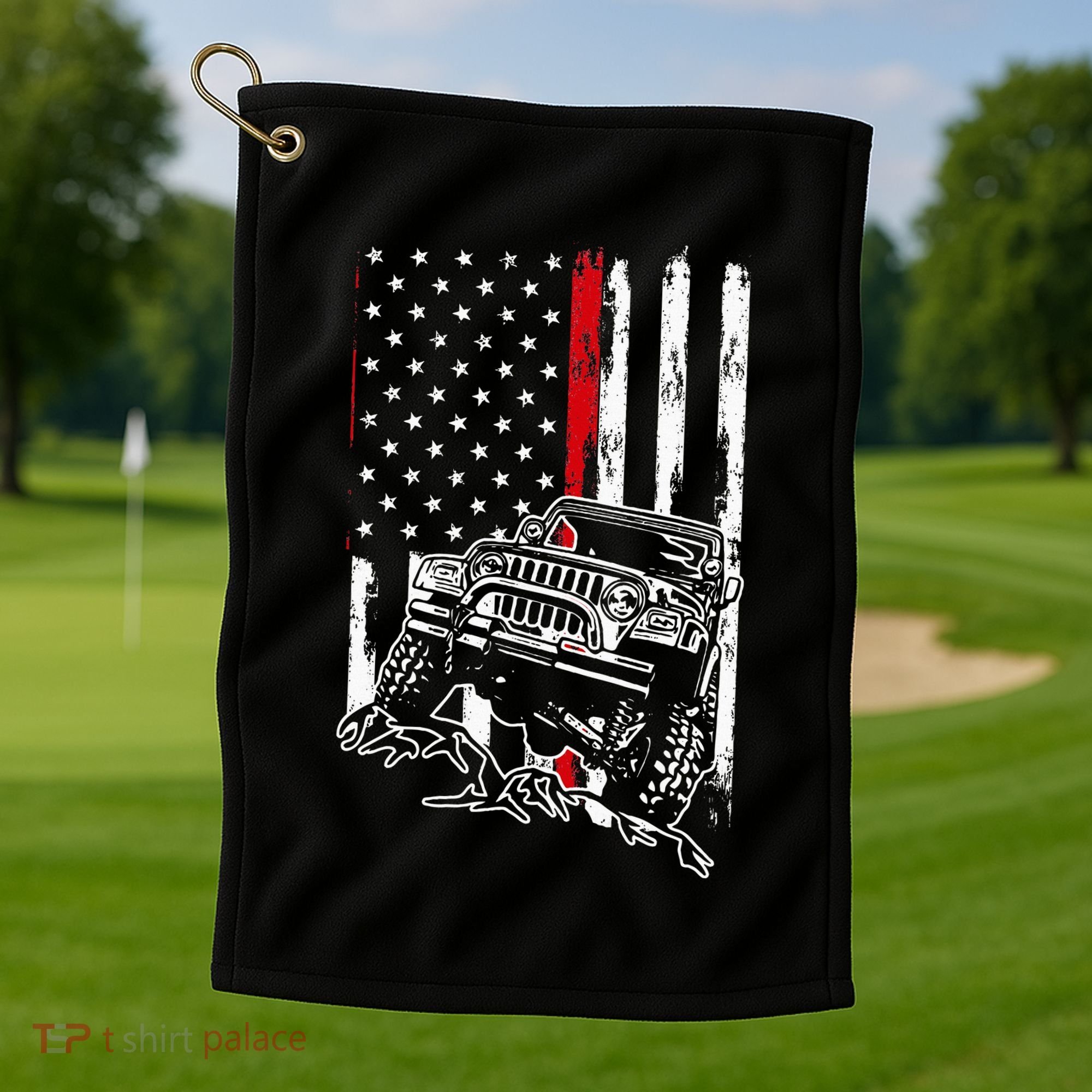 Off Roading Quad Atv Apparel Off Road Quad Atv Golf Towel