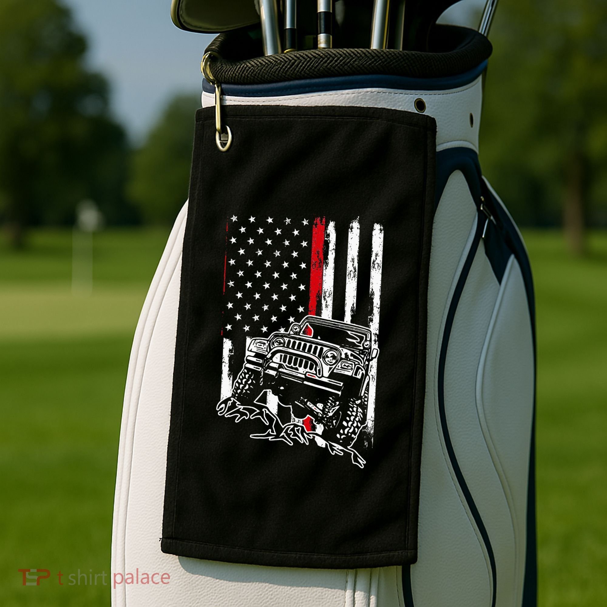 Off Roading Quad Atv Apparel Off Road Quad Atv Golf Towel