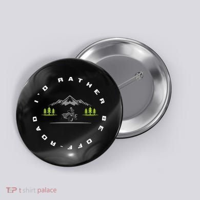 Off Road Quad ATV Apparel Off Road Quad ATV Button