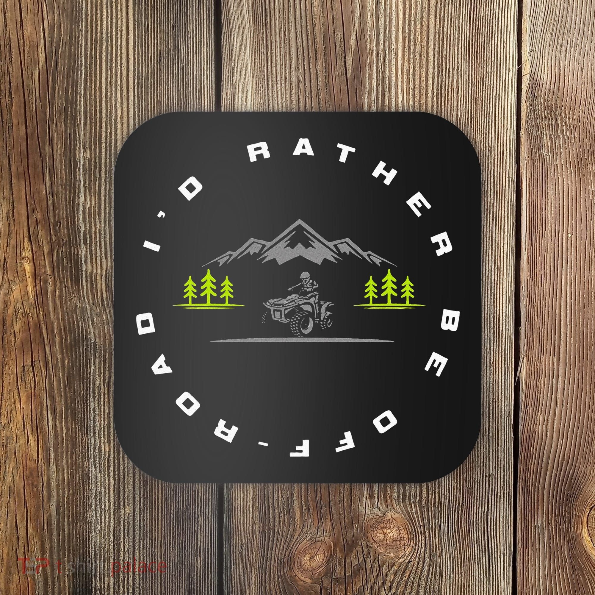 Off Road Quad ATV Apparel Off Road Quad ATV Coaster