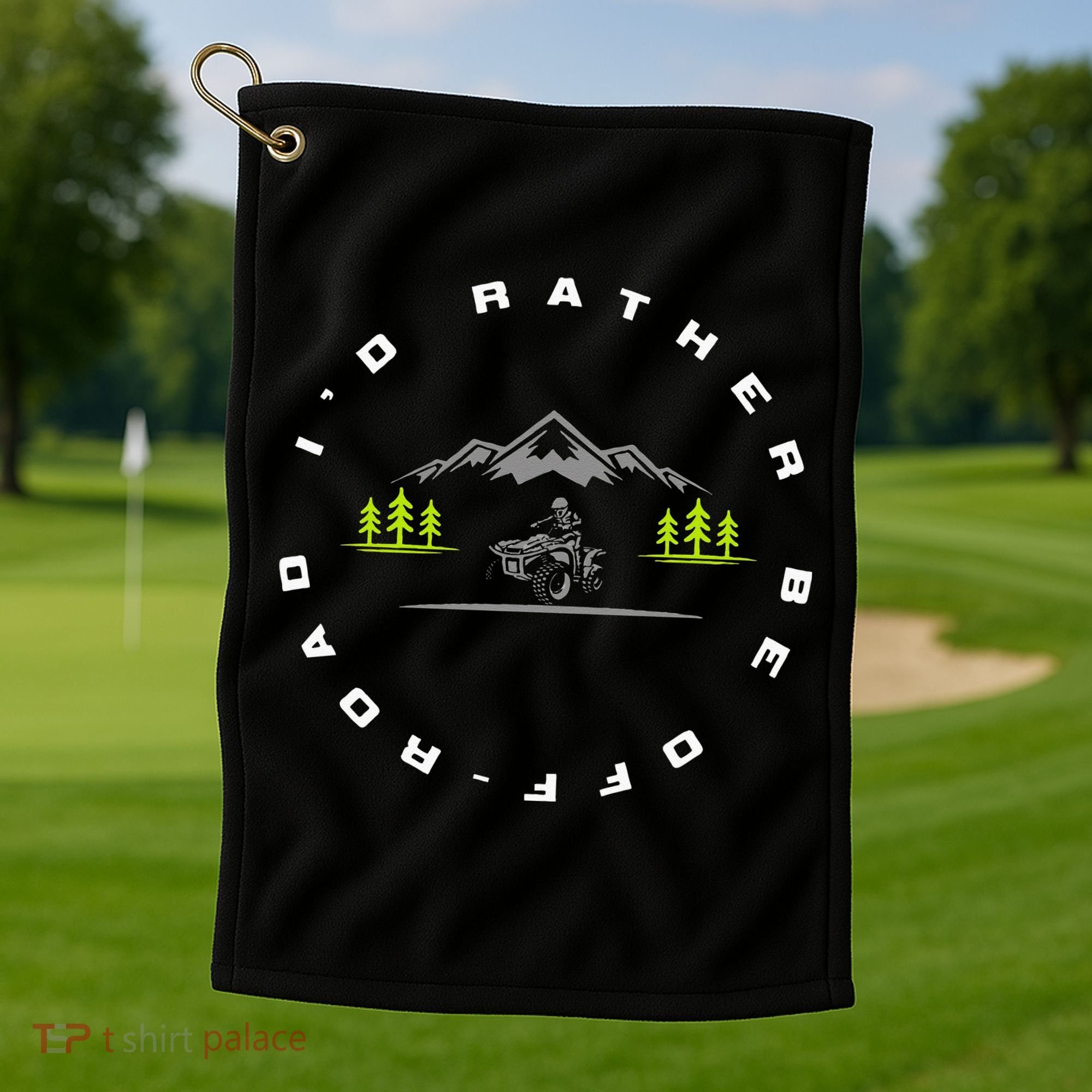 Off Road Quad ATV Apparel Off Road Quad ATV Golf Towel