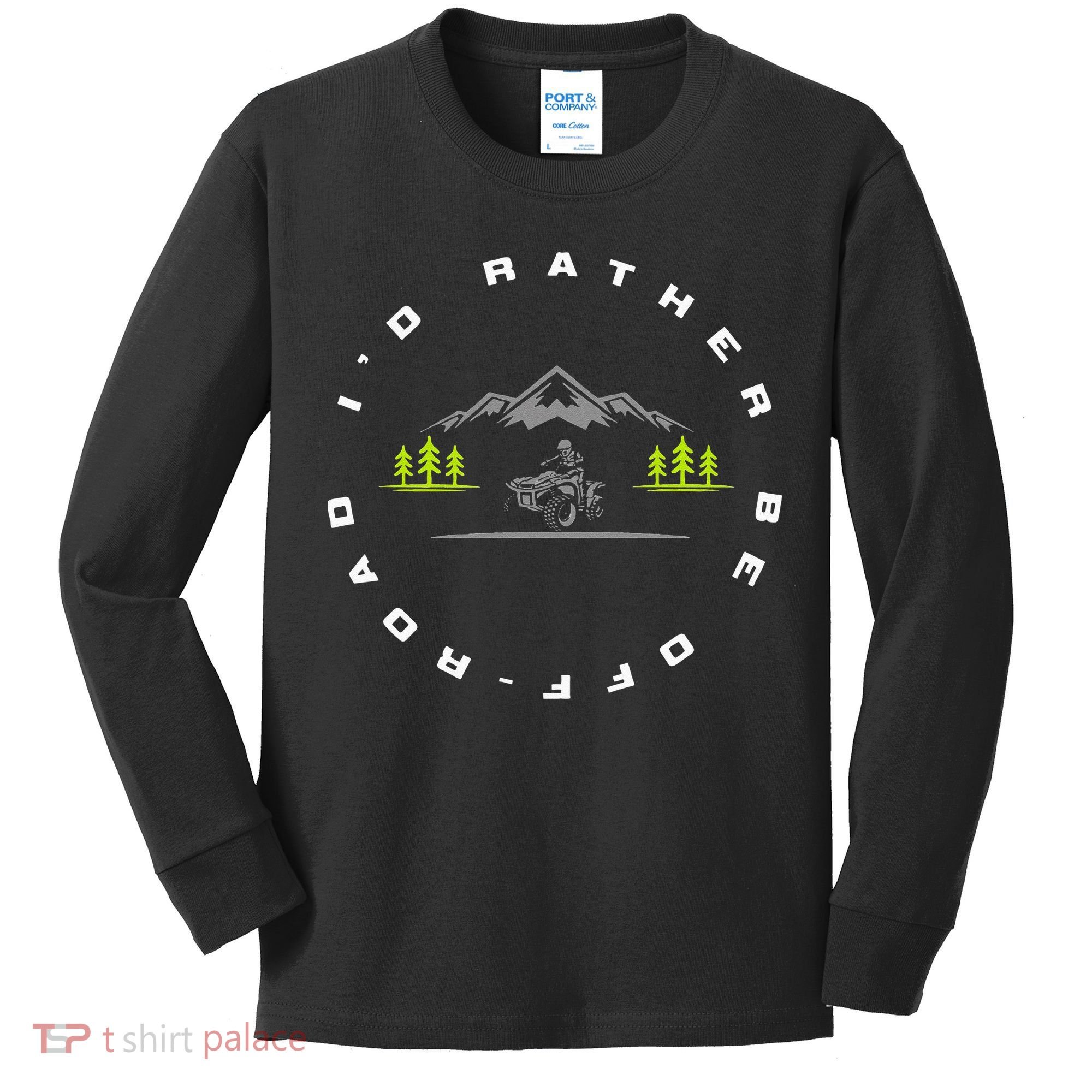 Off Road Quad ATV Apparel Off Road Quad ATV Kids Long Sleeve Shirt