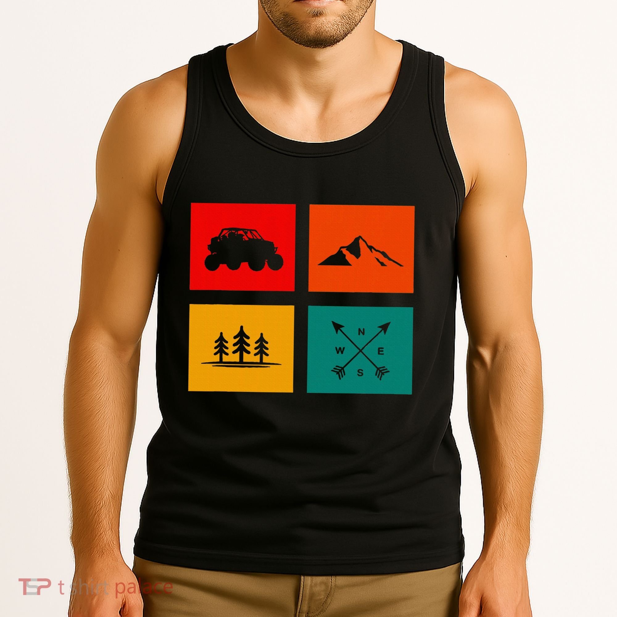 Off Road Quad Atv Apparel Off Road Quad Atv Tank Top