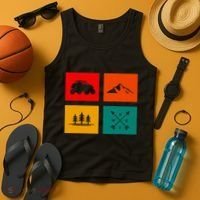 Off Road Quad Atv Apparel Off Road Quad Atv Tank Top thumb 4