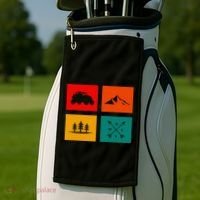 Off Road Quad Atv Apparel Off Road Quad Atv Golf Towel thumb 2