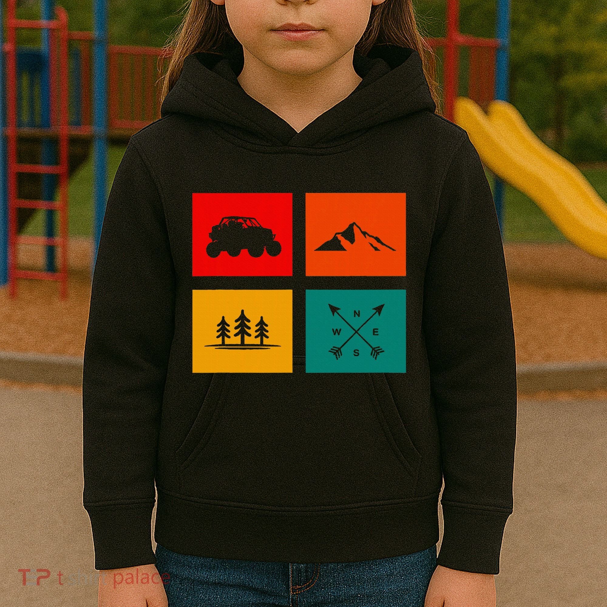 Off Road Quad Atv Apparel Off Road Quad Atv Kids Hoodie