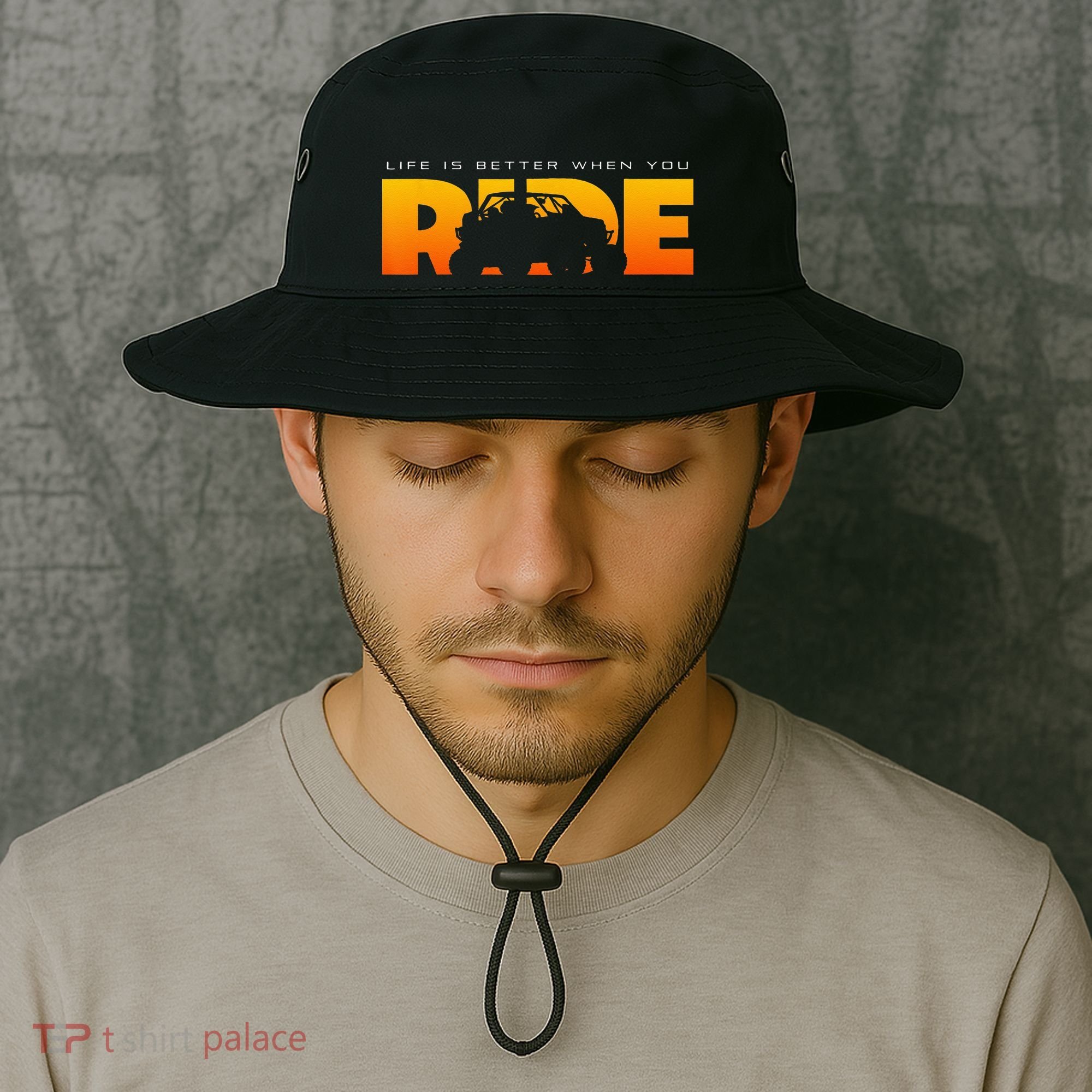 Off Road Quad ATV Apparel Off Road Quad ATV Bucket Hat
