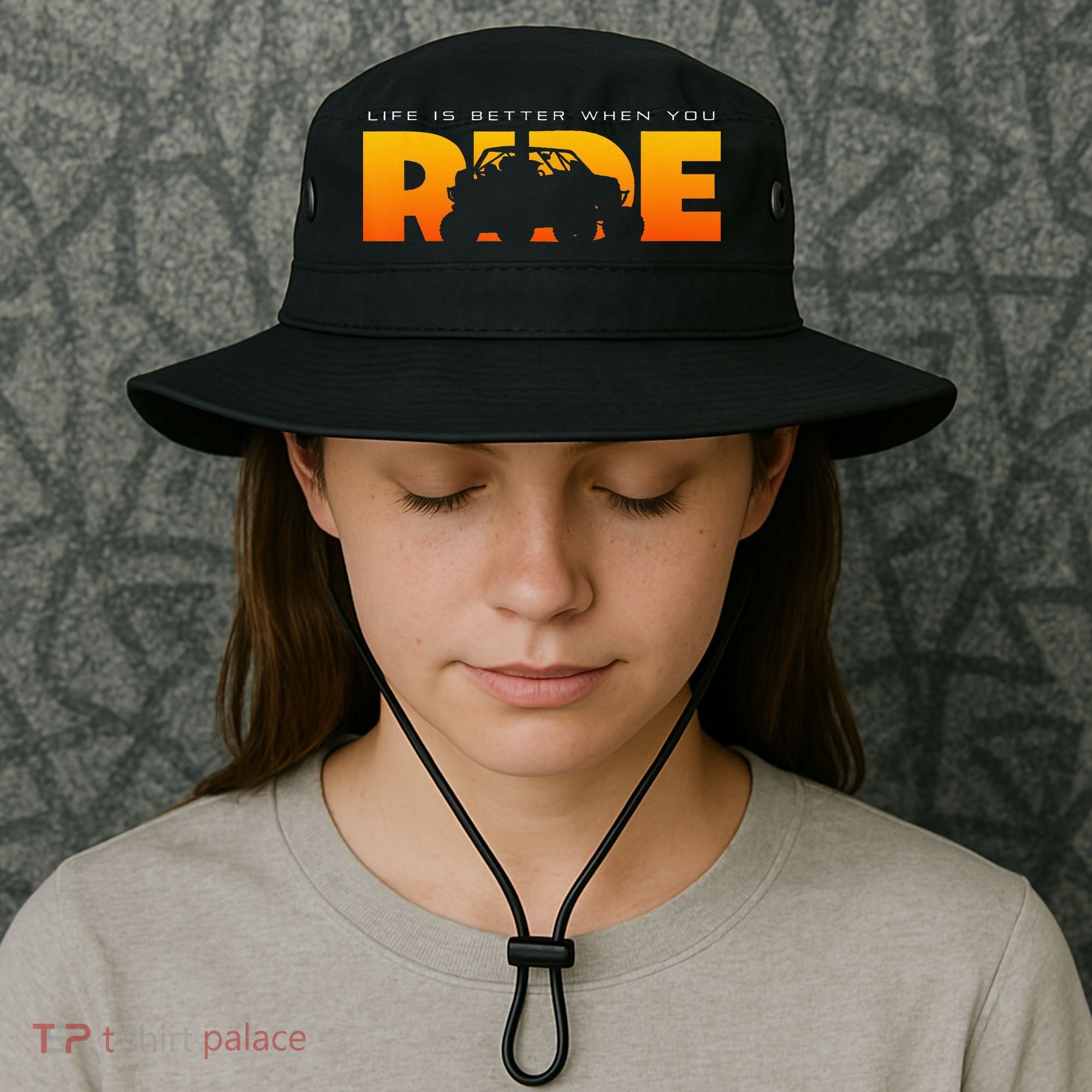 Off Road Quad ATV Apparel Off Road Quad ATV Bucket Hat