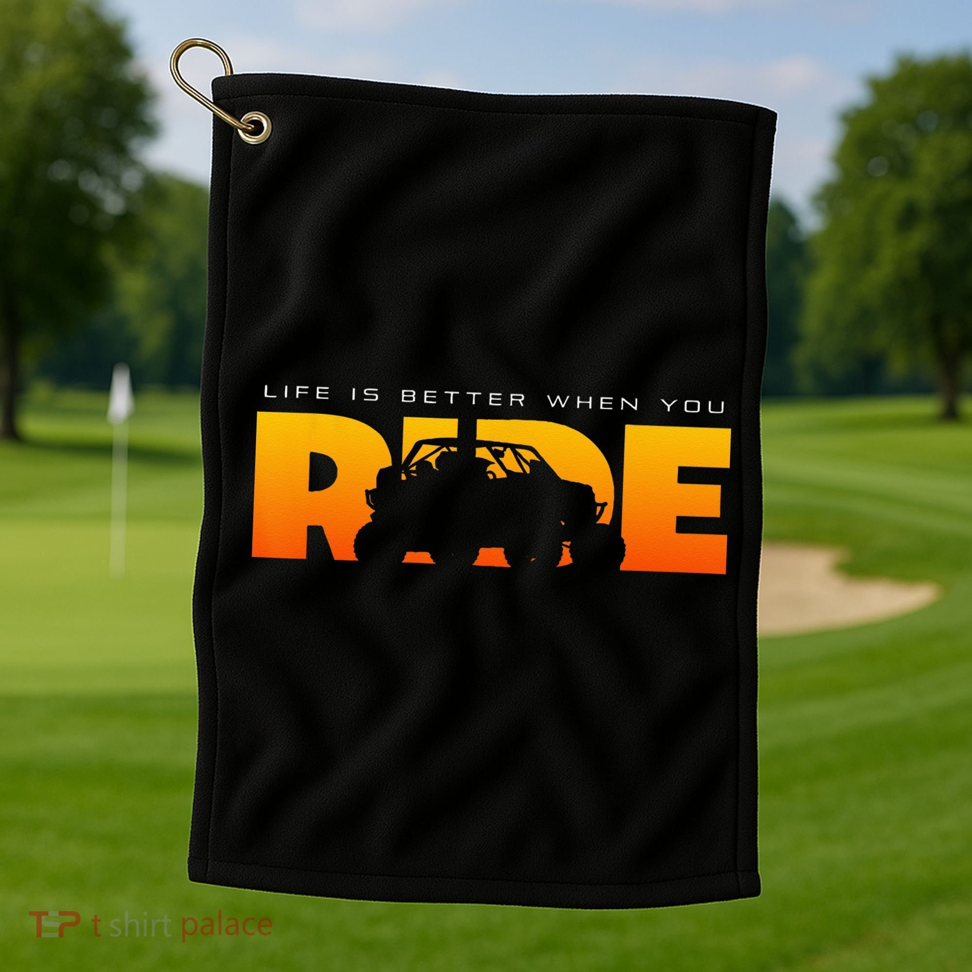 Off Road Quad ATV Apparel Off Road Quad ATV Golf Towel