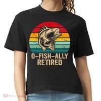 Ofishally Retired Retirement Fishing Comfort Colors Boxy T-Shirt thumb 0