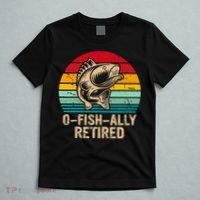 Ofishally Retired Retirement Fishing T-Shirt thumb 5