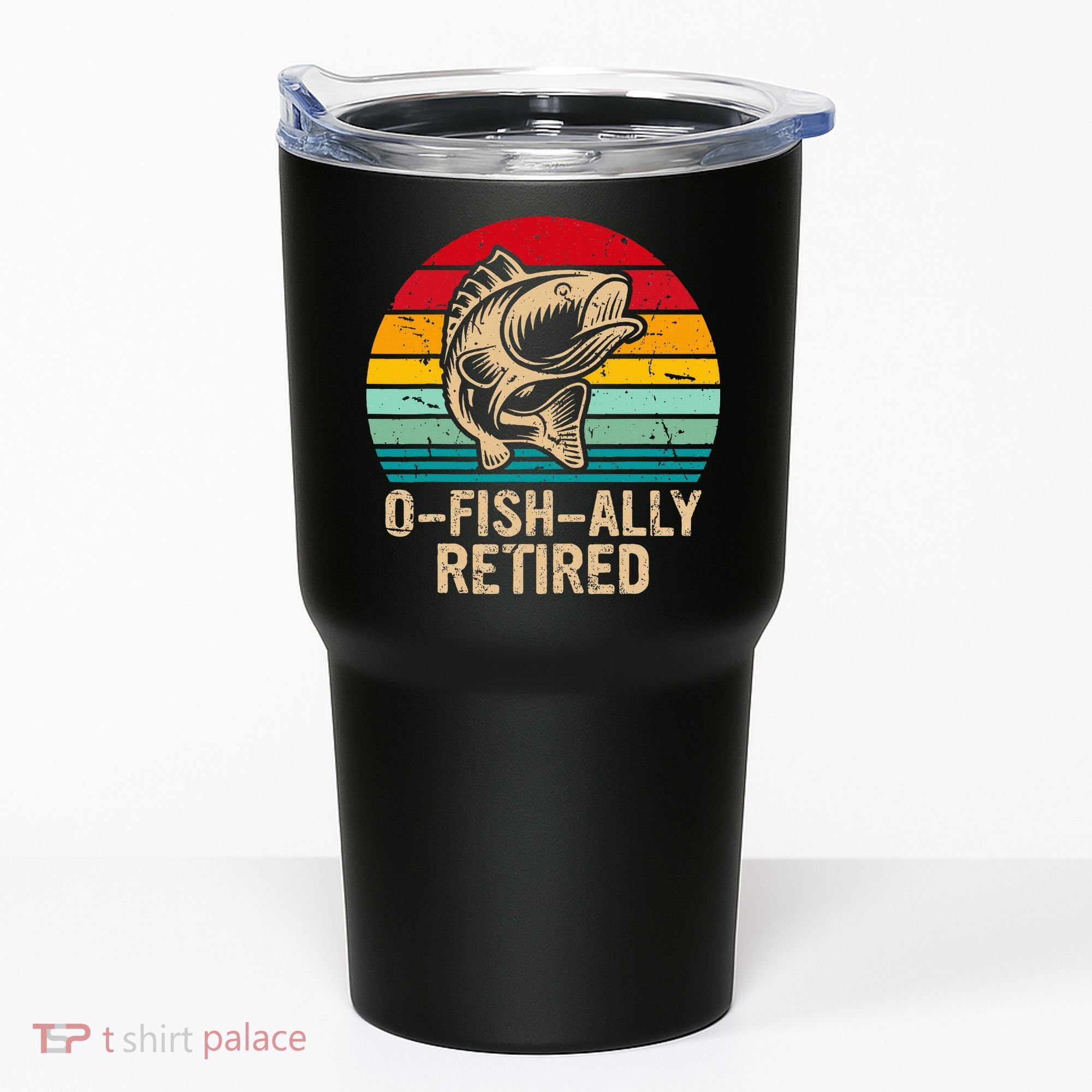 Ofishally Retired Retirement Fishing Tumbler