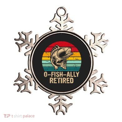 Ofishally Retired Retirement Fishing Ornament