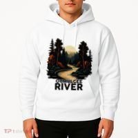 Ocmulgee River Retro Minimalist River Ocmulgee Hoodie thumb 2