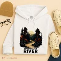 Ocmulgee River Retro Minimalist River Ocmulgee Hoodie thumb 4