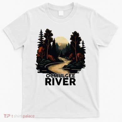 Ocmulgee River Retro Minimalist River Ocmulgee T-Shirt