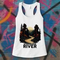 Ocmulgee River Retro Minimalist River Ocmulgee Women's Tank Top thumb 3
