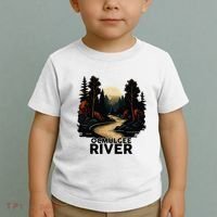 Ocmulgee River Retro Minimalist River Ocmulgee Toddler T-Shirt thumb 2