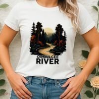 Ocmulgee River Retro Minimalist River Ocmulgee Women's T-Shirt thumb 2