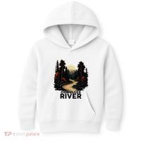 Ocmulgee River Retro Minimalist River Ocmulgee Kids Hoodie thumb 0