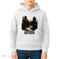 Ocmulgee River Retro Minimalist River Ocmulgee Kids Hoodie thumb 4