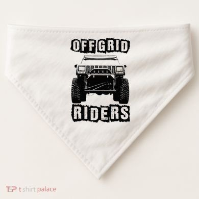 Off Road Rock Crawling Xj USA-Made Doggie Bandana