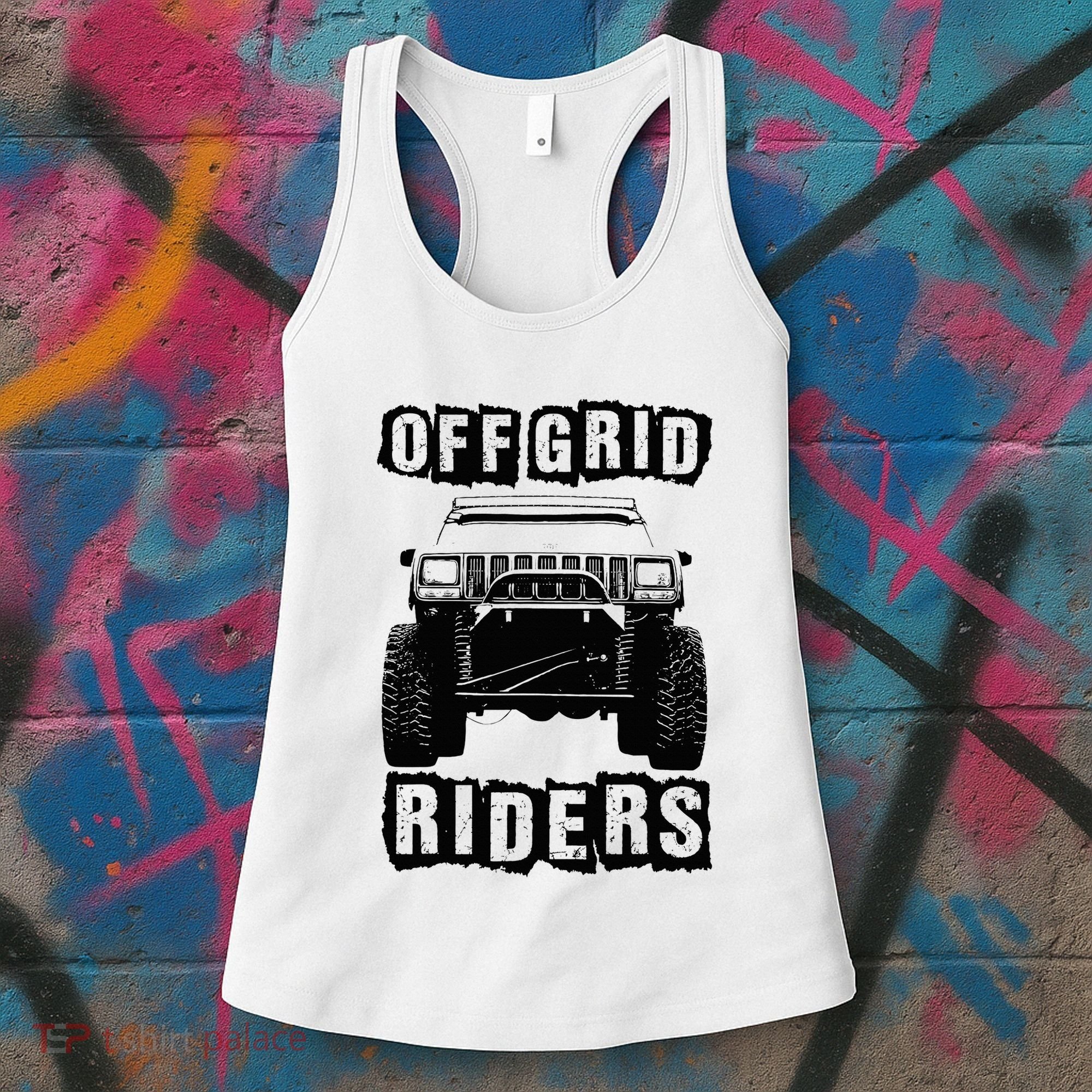 Off Road Rock Crawling Xj Women's Tank Top