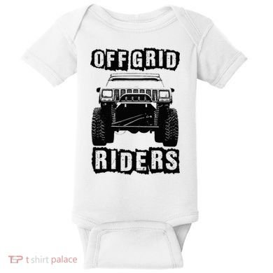 Off Road Rock Crawling Xj Baby Bodysuit