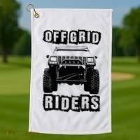 Off Road Rock Crawling Xj Golf Towel thumb 1