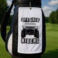 Off Road Rock Crawling Xj Golf Towel thumb 2