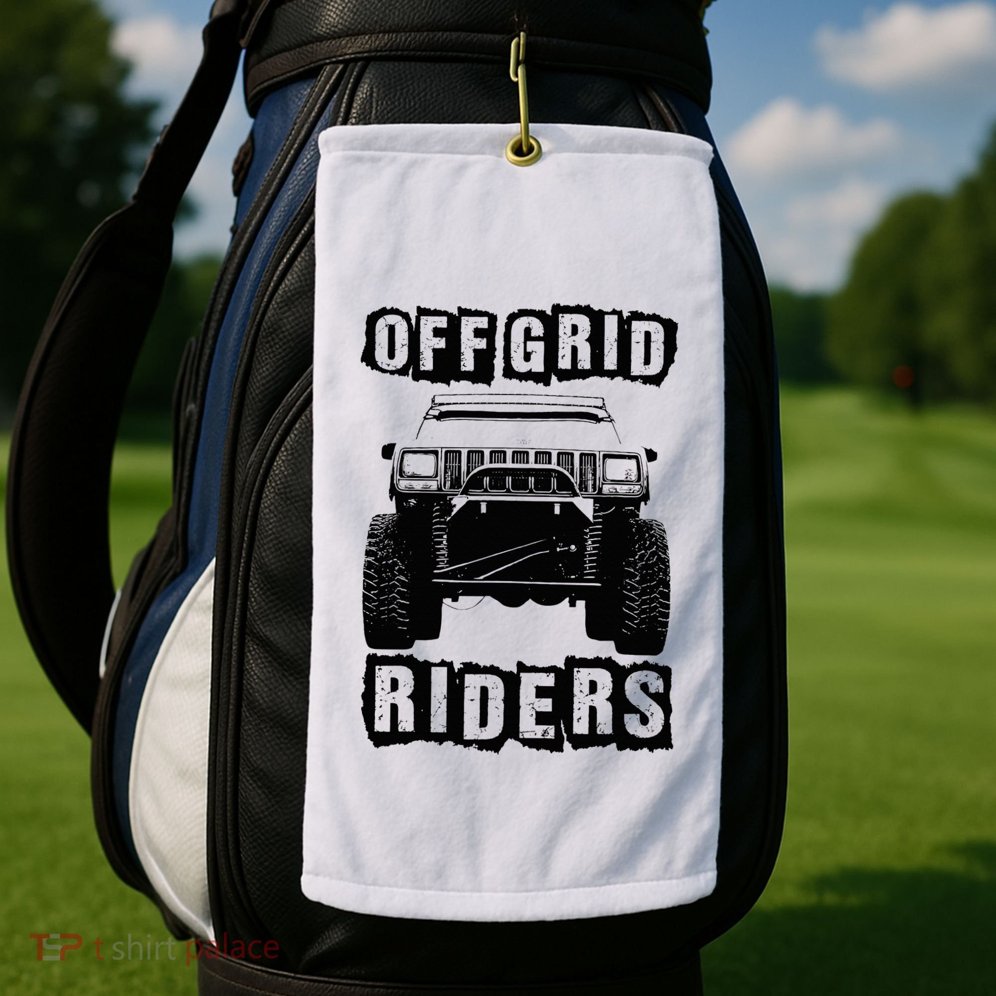 Off Road Rock Crawling Xj Golf Towel