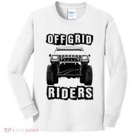Off Road Rock Crawling Xj Kids Long Sleeve Shirt thumb 0