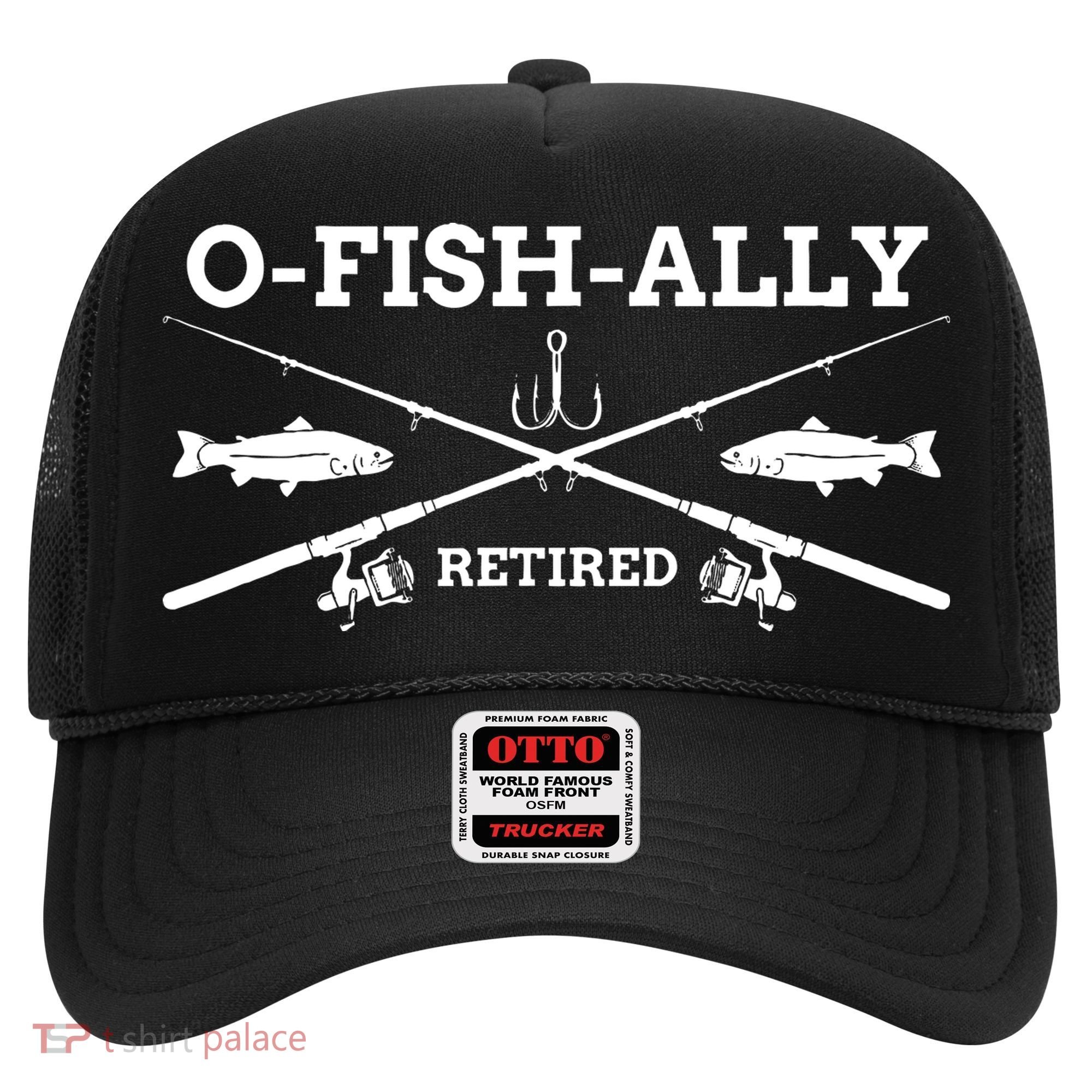 Ofishally Retired Retirement Fishing Gift Hat