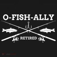 Ofishally Retired Retirement Fishing Gift Women's T-Shirt thumb 6