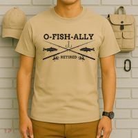 Ofishally Retired Retirement Fishing Gift T-Shirt thumb 6