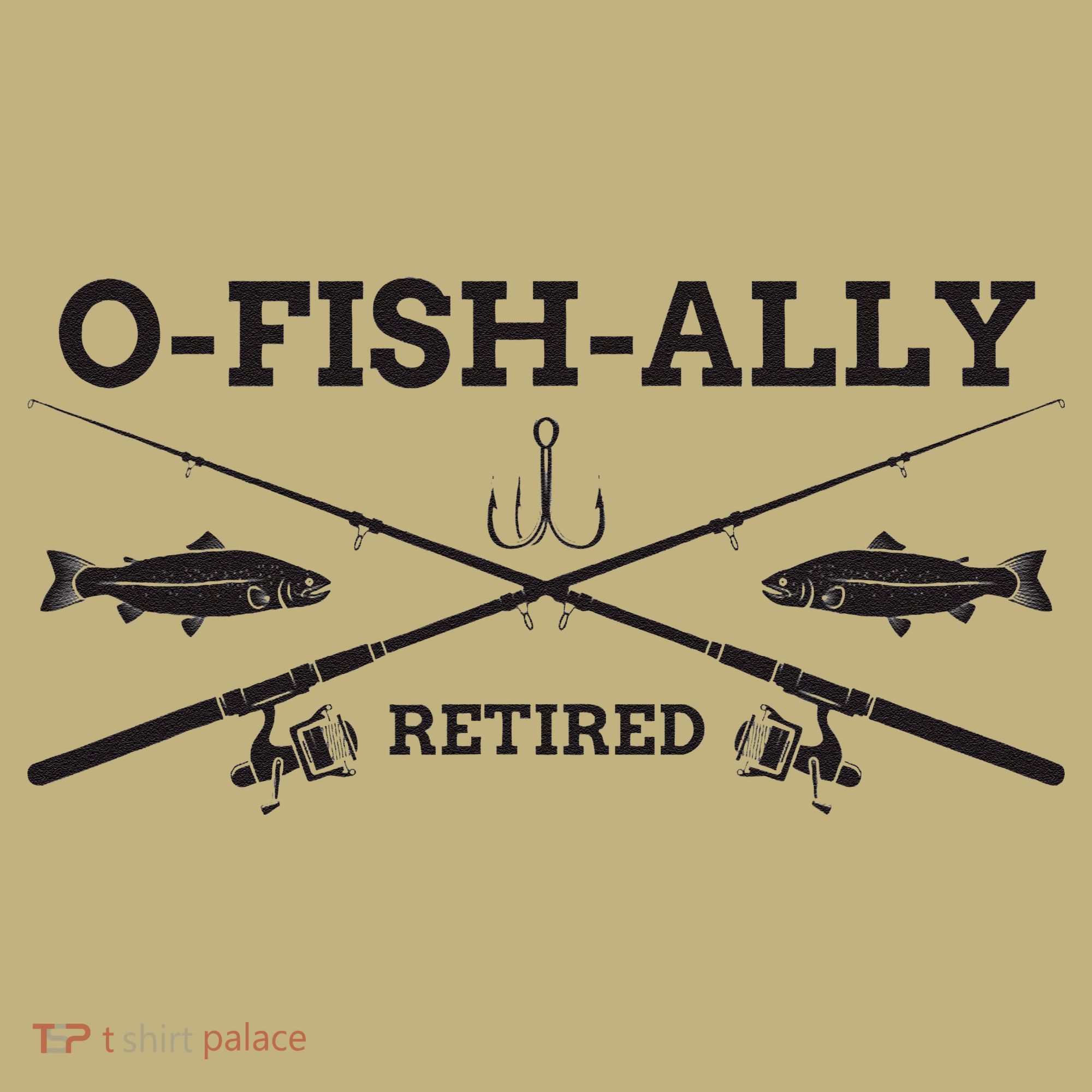 Ofishally Retired Retirement Fishing Gift Mousepad