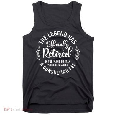 Officially Retired , Retirement Gift Tank Top