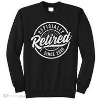 Officially Retired Since 2026 Distressed Emblem Sweatshirt thumb 0